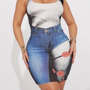 Amaia Brand new mini dress fashion nova